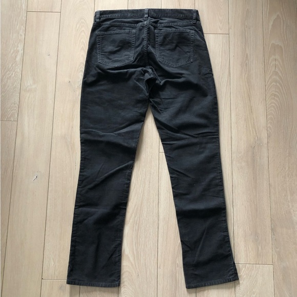J. Crew Matchstick Corduroy Pants in Dark Grey Size 27 - Picture 3 of 11